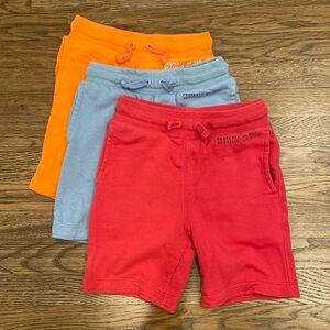 Gap Kids Boys Terry Shorts Lot of 3 Size Small 6-7